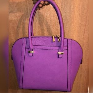 Charming Charlie Purple Handbag
